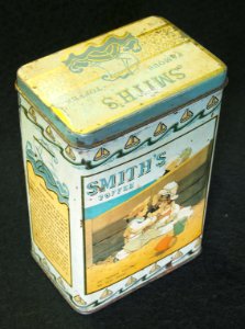 Smiths Toffee tin, pic3
