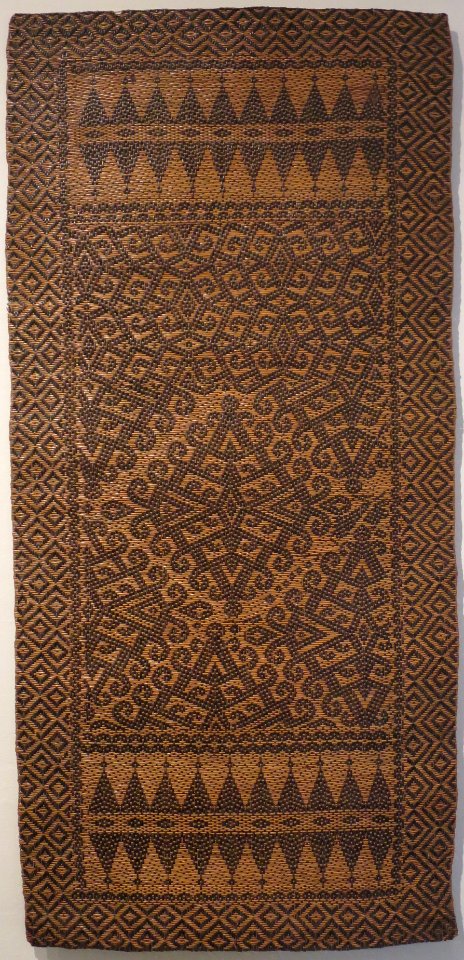 Sleeping mat, Indonesia, Borneo, Honolulu Museum of Art 10441.1
