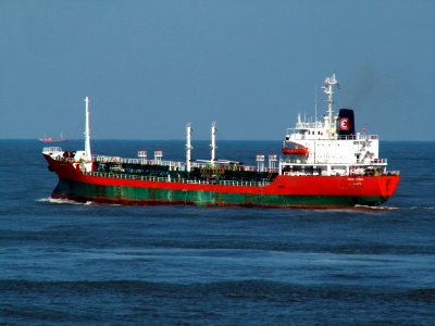 Sichem Formol p3 leaving Port of Rotterdam, Holland 12-Mar-2006