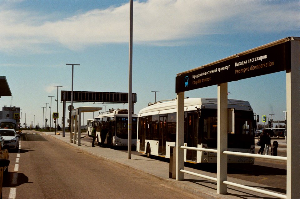 Simferopol trolleybus airport loop 2021-05