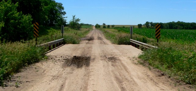 Sicily Creek tributary bridge SW 45th Rd from N 1
