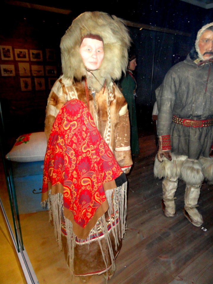 Siberia, 1877 - Finnic dress - Museum of Cultures (Helsinki) - DSC04790