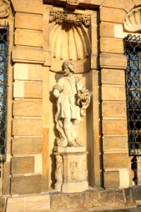 Statue at the Palais im Großen Garten - Dresden, Germany - DSC09050