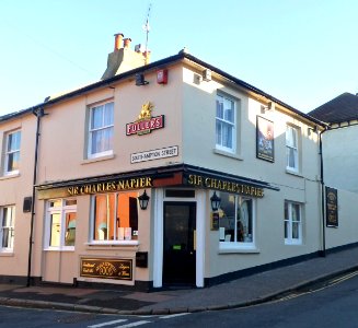 Sir Charles Napier pub, 50 Southover Street, Hanover, Brighton (January 2014)