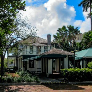 Stranahan House Fort Lauderdale Florida rear view 