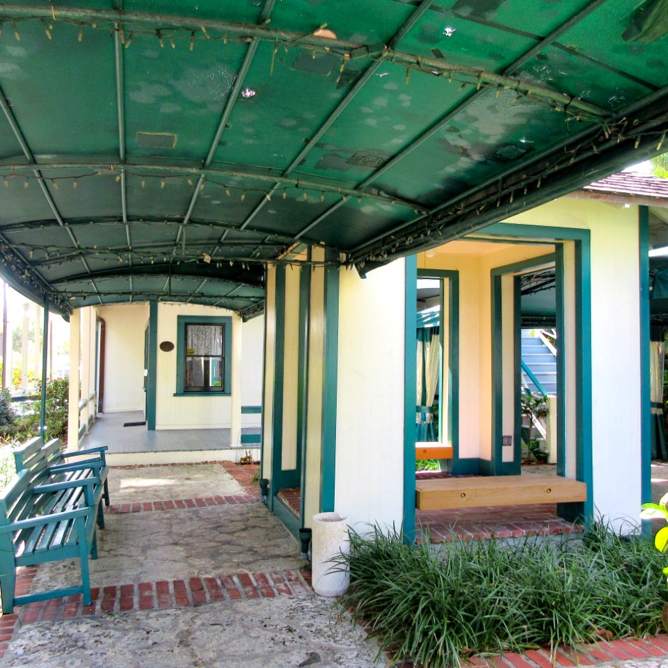 Stranahan House Fort Lauderdale Florida rear entry