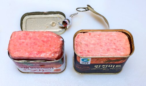 Spam Clones ML Luncheon meat and Chung Jung One Luncheon Meat