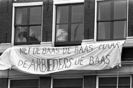 Spandoeken op bezette pand, Bestanddeelnr 923-4628