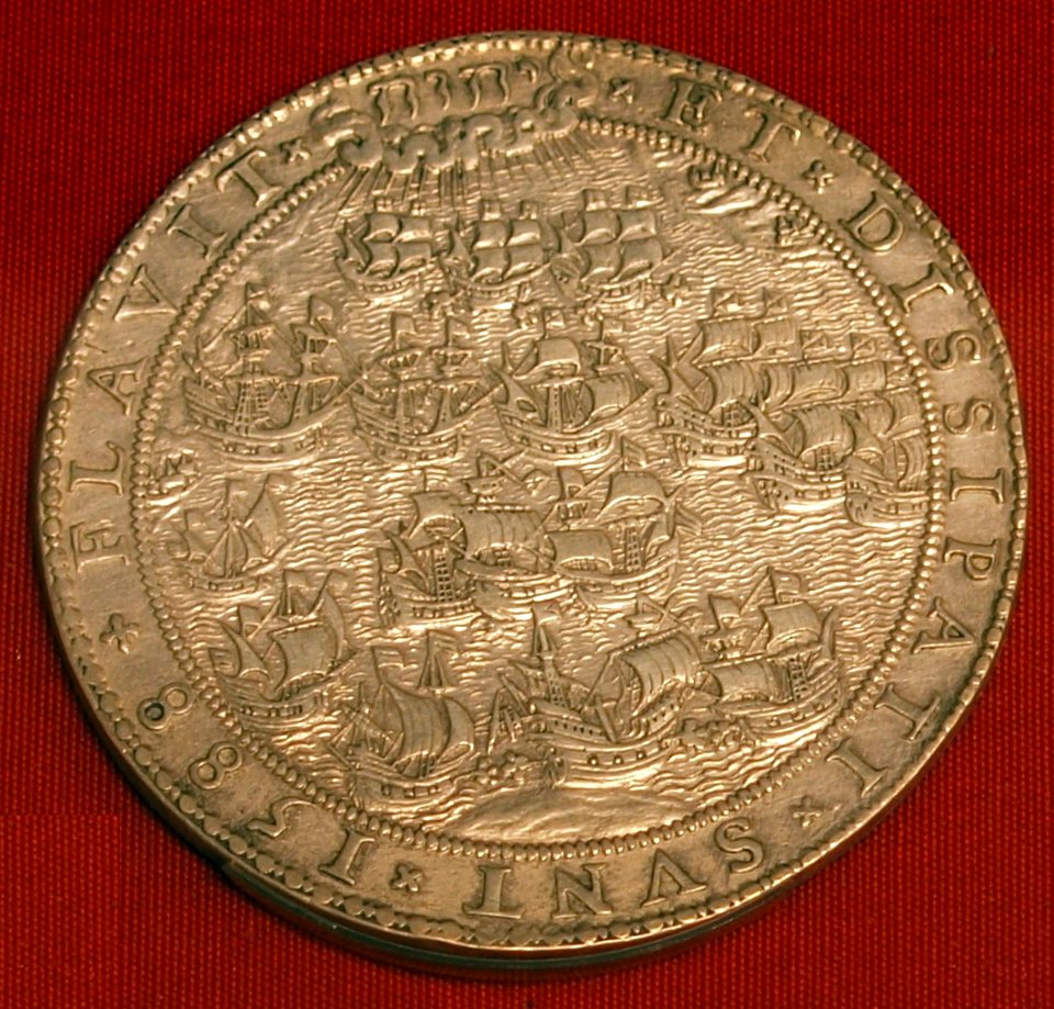 Spaanse armada vernietigd