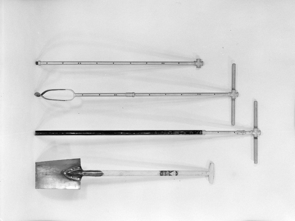 Spades, steekboren, boren, verlengstukken, Bestanddeelnr 165-0253