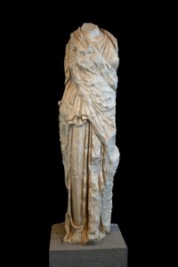 Statue women marble rhodes photo