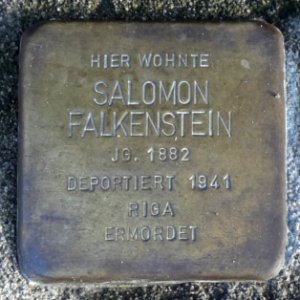 Stolperstein Hagenstraße 17 Stadtlohn Salomon Falkenstein