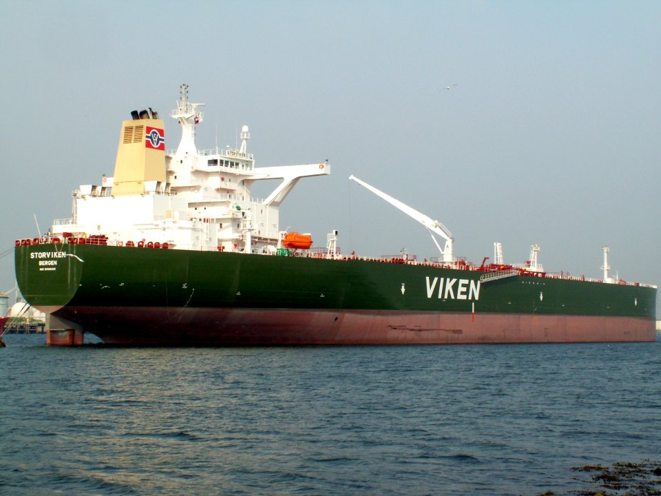 Storviken p7 docked at the Caland canal, Port of Rotterdam, Holland 07-May-2006
