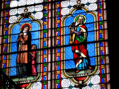 Sorcy-Saint-Martin (Meuse) église Saint-Rémi, vitrail 07
