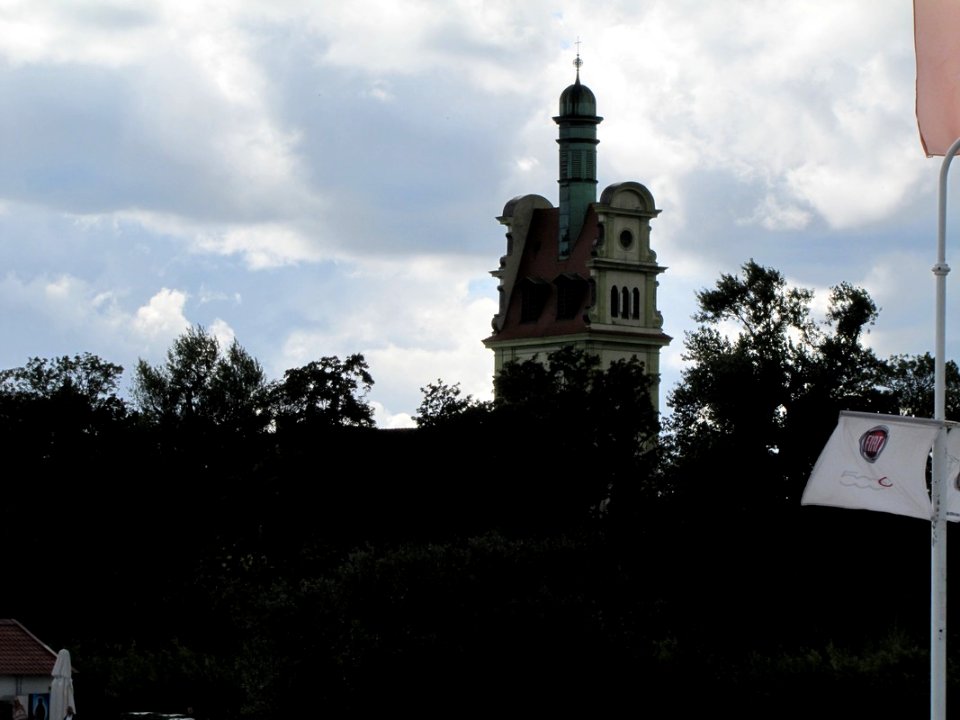 Sopot, Kościół Zbawiciela - wieża (AB 030)