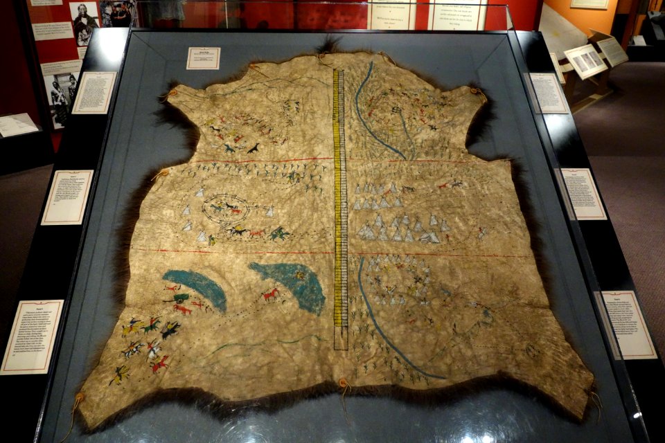 Story Robe, Blood, mid to late 19th century - Glenbow Museum - DSC00553