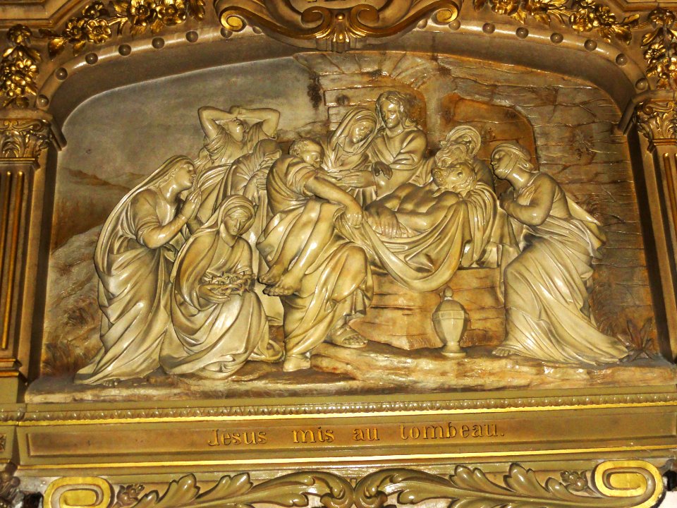 Sorcy-Saint-Martin (Meuse) église Saint-Rémi, chemin de croix station 14
