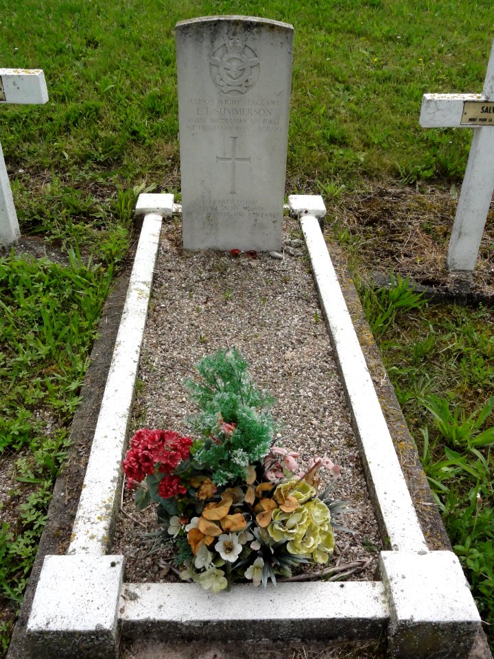Sornéville (M-et-M) tombe de la CWGC
