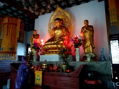 Statue of Gautama Buddha, Chuanfa Temple, Mount Heng (Hunan)