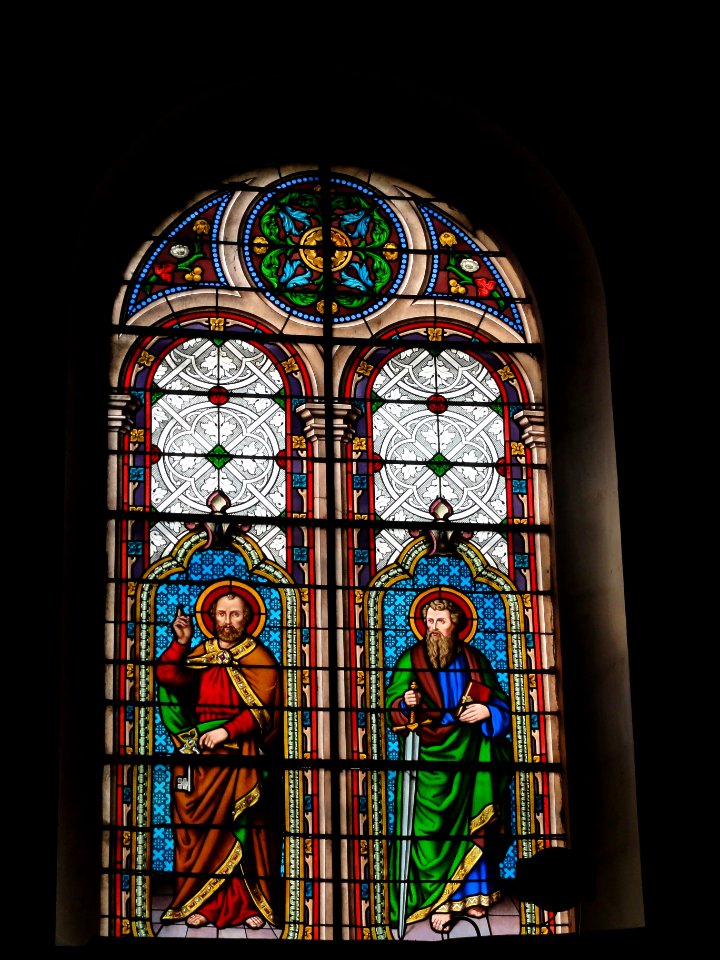 Sorcy-Saint-Martin (Meuse) église Saint-Rémi, vitrail 02