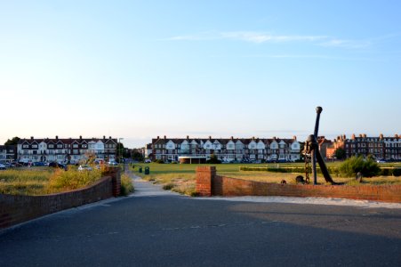 South Terrace across Littlehampton Green