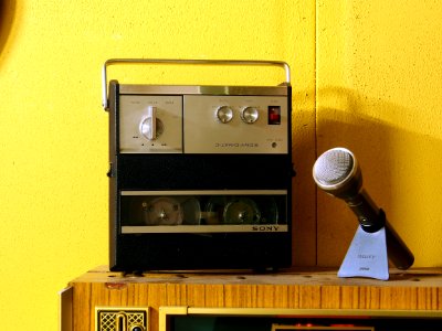 Sony-o-matic tape recorder