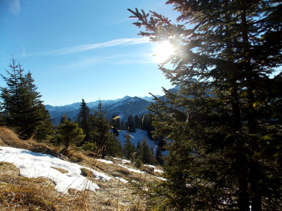 Snow allgäu alps alpine