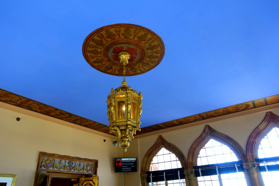 Solarium ceiling - Cà d'Zan - Circus Museum - John and Mable Ringling Museum of Art - Sarasota, FL - DSC00231