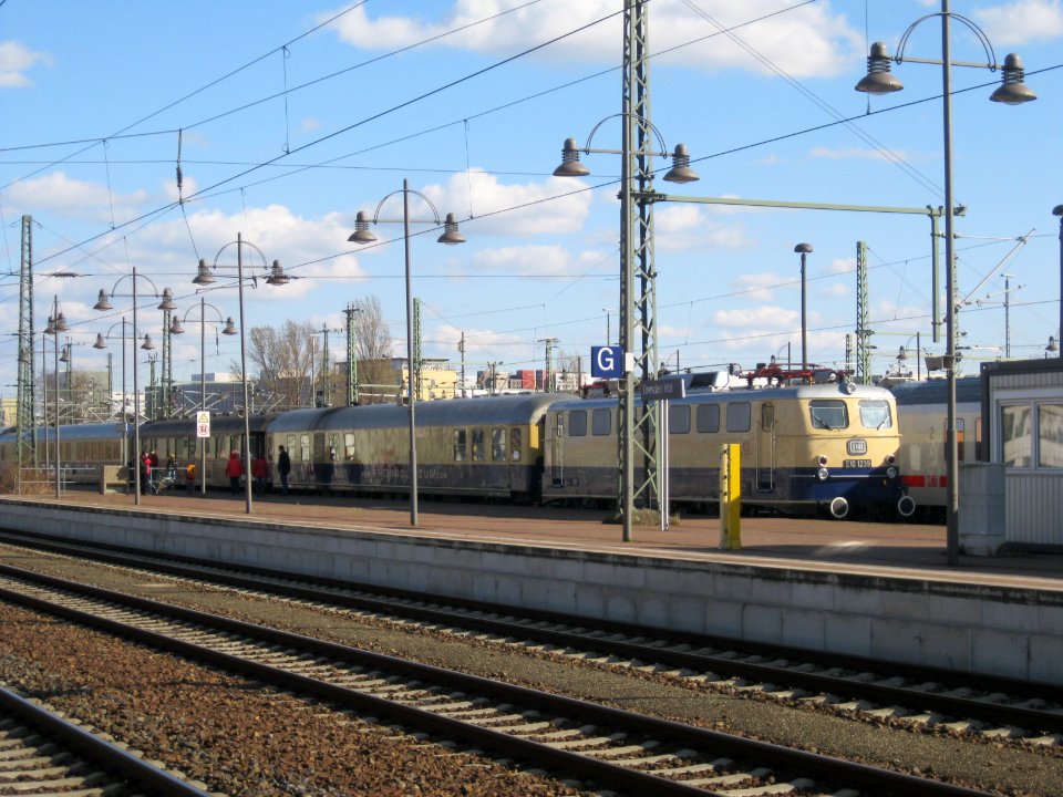 Sonderzug E 10 Dresden Hauptbahnhof