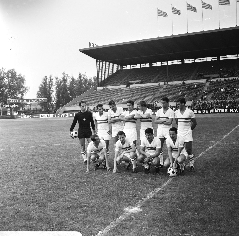 Sparta tegen Hongarije 0-2, elftal Hongarije, Bestanddeelnr 919-3162