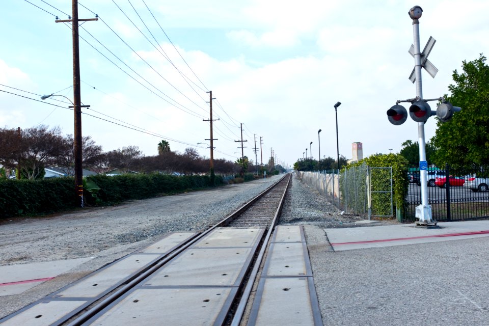 Union Pacific Tracks in Norwalk CA