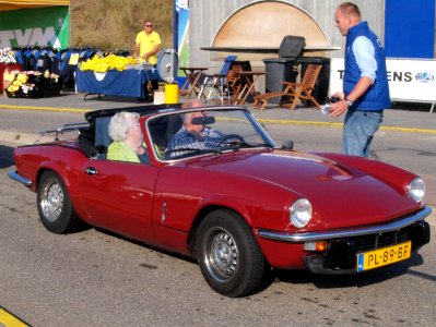 Triumph SPITFIRE 1500 TC dutch licence registration PL-89-BF