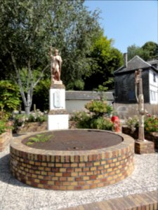 Triquerville (Seine-Mar.) fontaine Saint-Jean-Baptiste