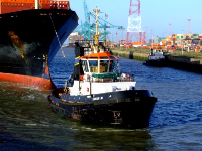 Union 11 IMO 9120190, Port of Antwerp 19Dec2008