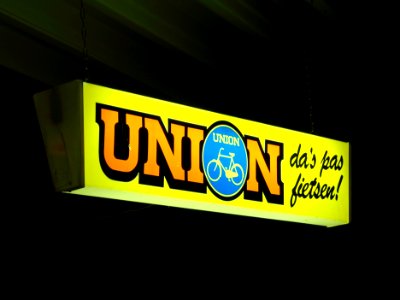 Union lichtreklame