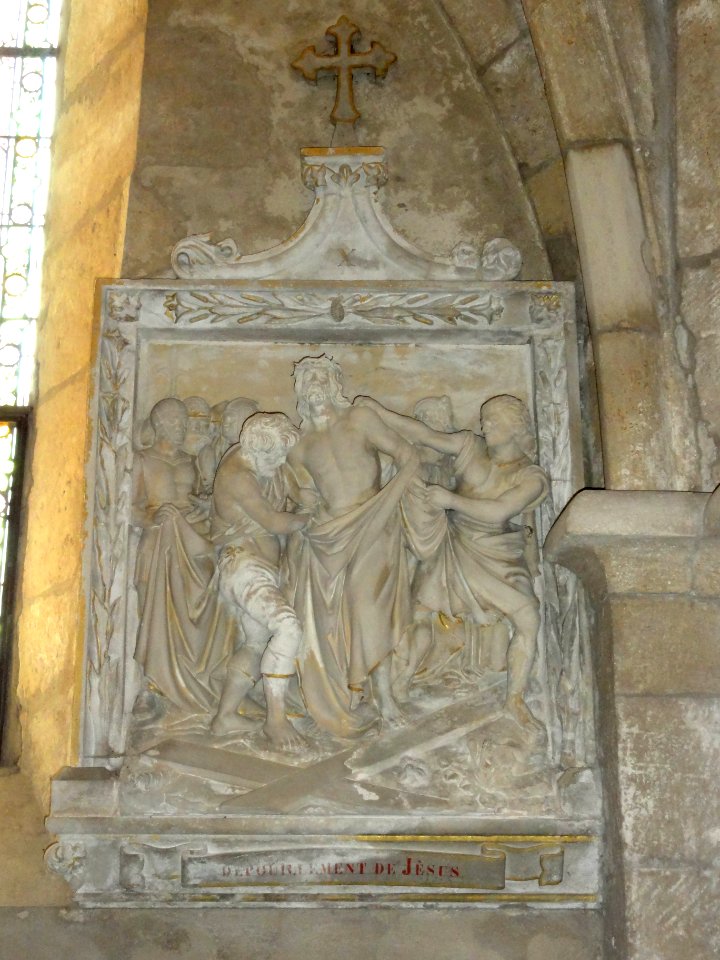 Troussey (Meuse) église Saint-Laurent chemin de croix station 10