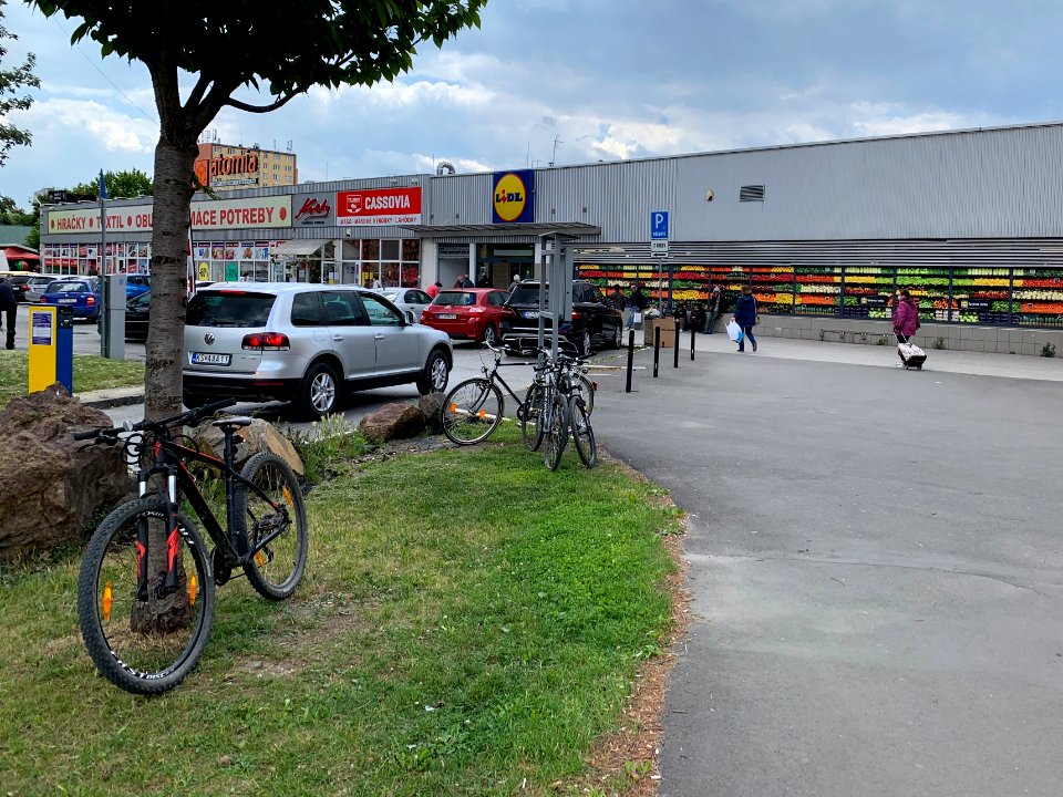 Unused Bicycle Parking - OC Astória, Košice, SK