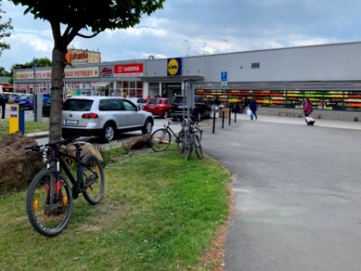 Unused Bicycle Parking - OC Astória, Košice, SK
