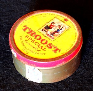 Troost tabak blik van J&AC van Rossum, Rotterdam, foto 2