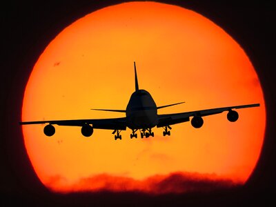 Sun flying aircraft