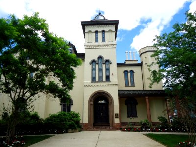 UU Rutgers University building College Avenue campus in June