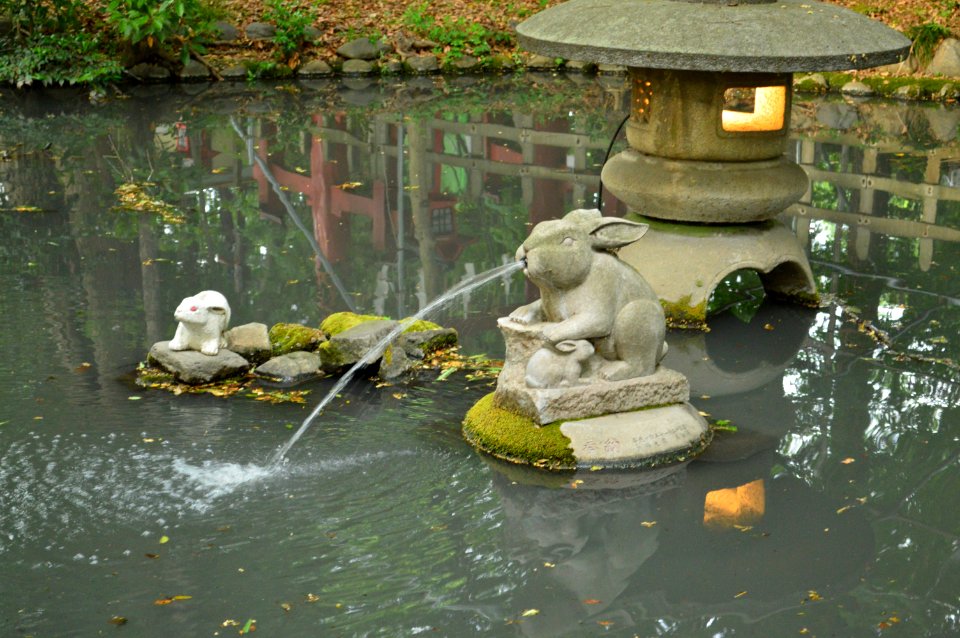 Tsuki-jinja (Saitama) shin-ike