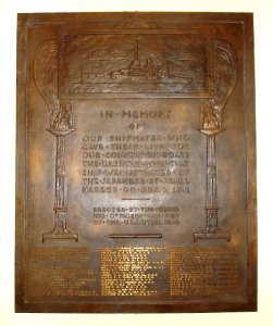 USS Utah Pearl Harbor Attack Memorial Plaque - Utah State Capitol - 6 Dec 2012