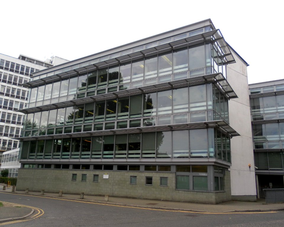 University of Brighton (Aldrich Building), Lewes Road-Queensdown School Road, Moulsecoomb (August 2013)