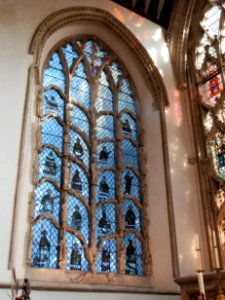 Tree of Jesse window, Dorchester Abbey 01