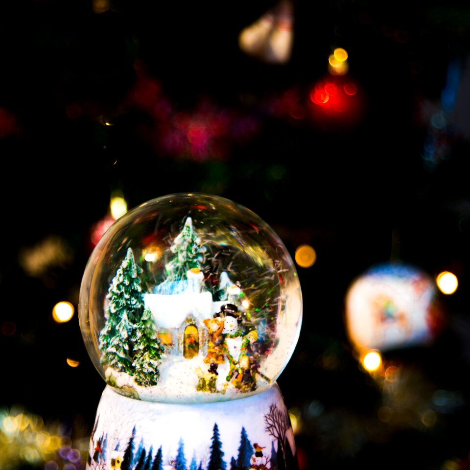 Decor ornaments blur