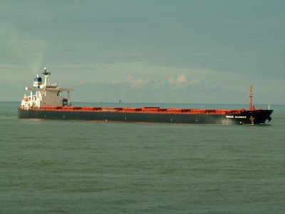 Unique Alliance - IMO 9206437 - Callsign 9HRD8 photo-3 approaching Port of Rotterdam, Holland 11-Feb-2006