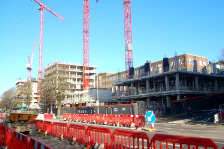 University of Brighton (New Student Accommodation), Lewes Road, Moulsecoomb (February 2020) (7)