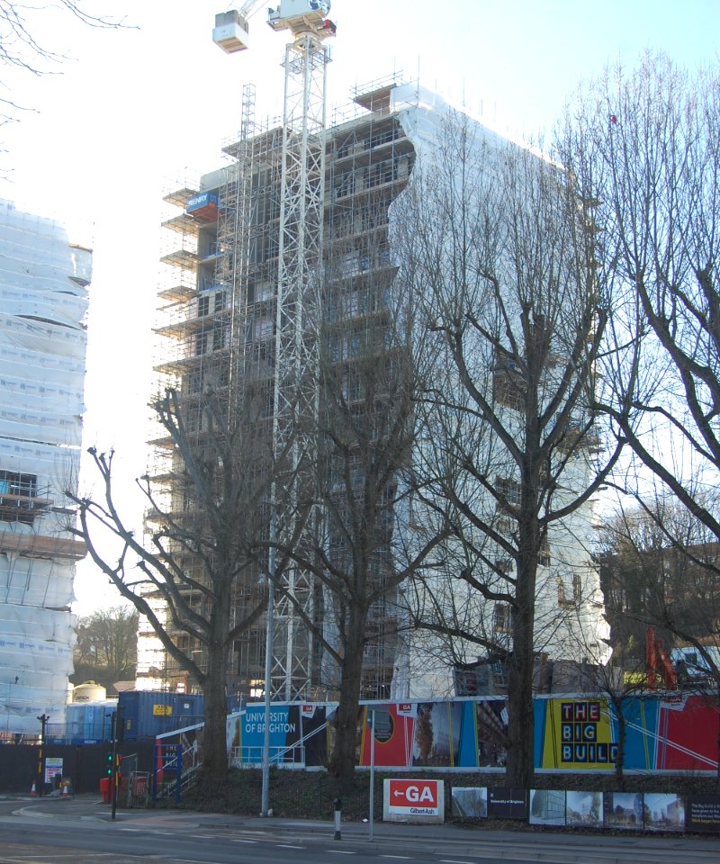 University of Brighton (New Academic Buildings), Lewes Road, Moulsecoomb (February 2020) (3)