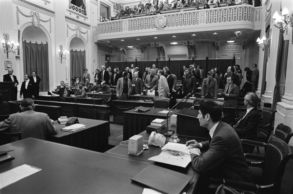 Tweede Kamer , Justitie minister Van Agt in de Tweede Kamer (overzicht), Bestanddeelnr 927-7443